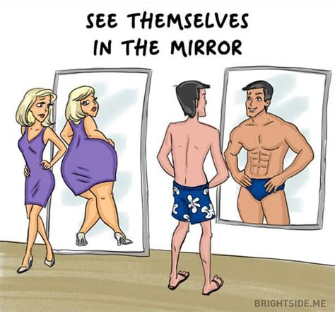 14 Illustrations That Perfectly Show The Differences Between Men And Women