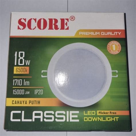 Lampu Downlight Led Score W Lazada Indonesia