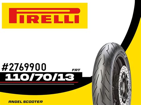 Pirelli Tire Angel Scooter Nmax Frt