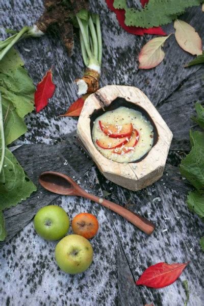 Apfel Meerrettich Suppe Ein Rezept aus der Herbal Hunter Kräuterküche