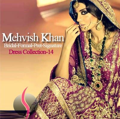 Mehvish Khan Formal Fancy Dress Collection 2014-2015 ~ She9 | Change the Life Style