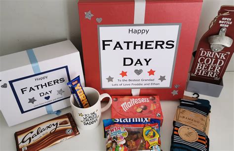 Dad Fathers Day T Boxes Filled And Personalised Etsy