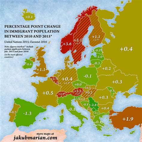 Cuatro mapas que cambiarán su forma de ver la migración en Europa