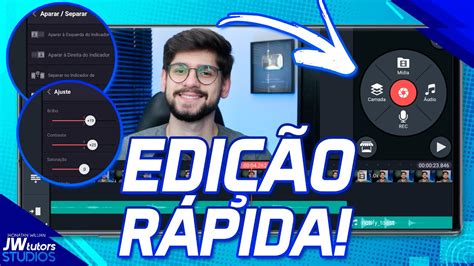 Aprenda a Editar Vídeos pelo Celular Rapidamente no Kinemaster Edição