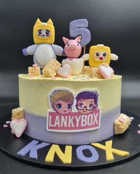 Happy Lankybox Birthday Knox Marias Marvellous Cakes