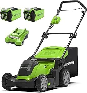 Greenworks G40LM41 Tondeuse à Gazon sans Fil pour Pelouses Jusqu à