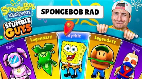 Ich KAUFE KOMPLETTES SPONGEBOB RAD In Stumble Guys YouTube