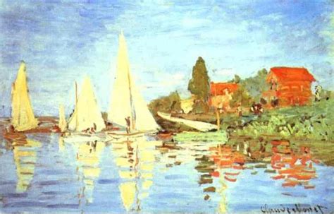 Claude Monet Regatta At Argenteuil