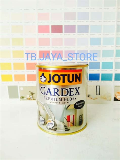 Jual CAT JOTUN KAYU BESI GARDEX PREMIUM GLOSS 1L PUTIH CHI CAT