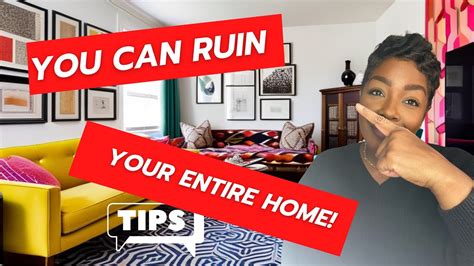 The Interior Design Blunders You Must Avoid Homedecor Home Youtube