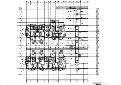 夏威夷4套多层豪华住宅楼建筑设计施工cad图纸住宅小区土木在线