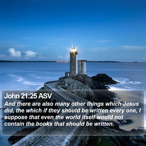 John 21 Scripture Images John Chapter 21 Asv Bible Verse Pictures