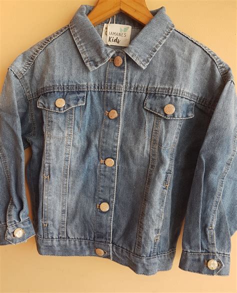 Campera jean bordada niña Cirilo