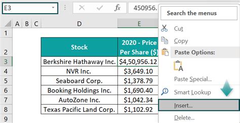 Add Column In Excel How To Add Insert Step By Step Example