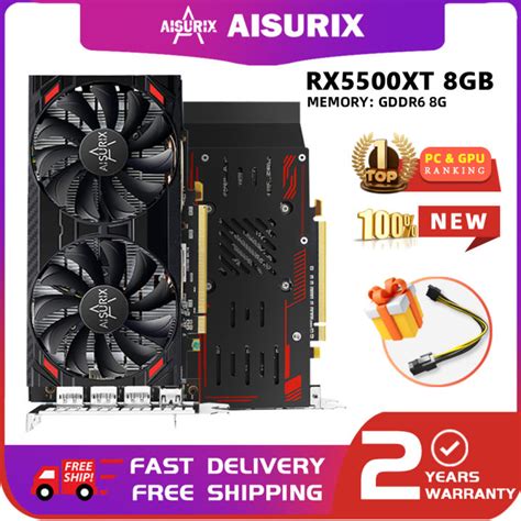 Aisurix Amd Rx Xt G Gddr Video Card Bit Gaming Graphics Card