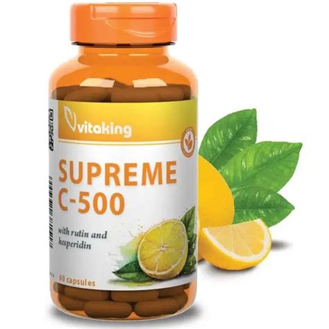 Vitaking Supreme C vitamin 500mg kapszula 60db rendelése a