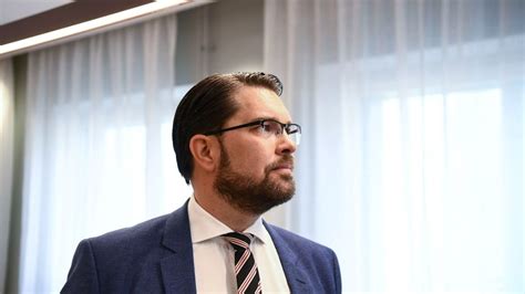 Jimmie Åkesson Portas återigen Från Nobelfesten