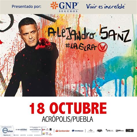 Este De Octubre Viene Alejandro Sanz Al Auditorio Gnp Seguros De