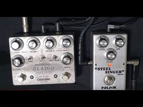 Ly Pedals Gladio Cornerstone Clone Vs Nux Steel Singer Twin Reverb Tm