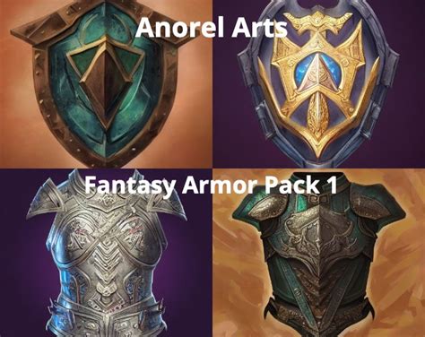 Fantasy Armor Pack 1 by AnorelArts