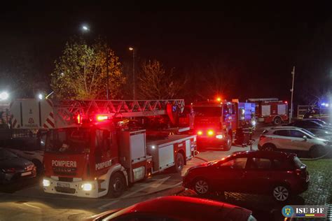 Incendiu puternic într un bloc din Sectorul 1 al Capitalei Dormeam și