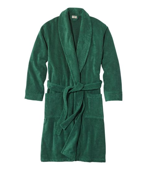 Men's Terry Cloth Organic Cotton Robe | Sleepwear at L.L.Bean