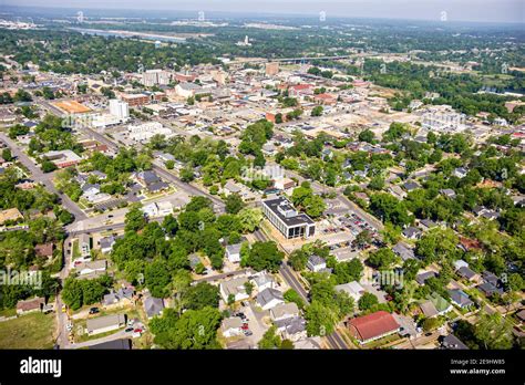 Tuscaloosa alabama downtown aerial black hi-res stock photography and ...