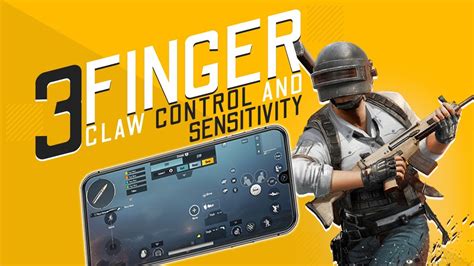 Best 3 Finger Claw Pubg Mobile And Bgmi With Gyroscope Settings And