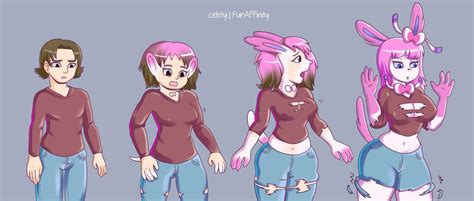 Pokemon Transformation M Human F Anthro Sylveon Mtftgtf Pokemon