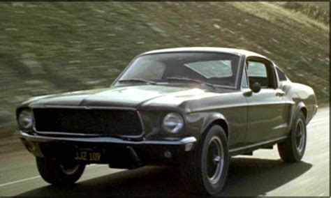 Steve Mcqueen Movie Bullit Car Mustang Gt Mustang Bullitt