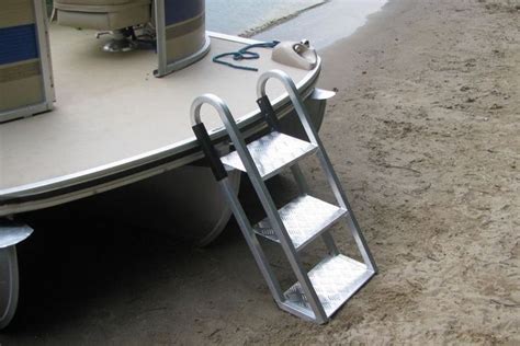 Pontoon Front Boarding Ladder Em 2024