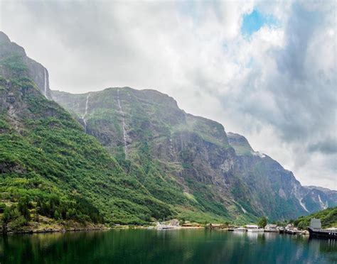 Premium Photo Views From Naeroyfjord Boat Cruise In Norway