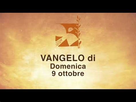 Domenica Ottobre Commento Al Vangelo Di Luigi Verdi Youtube