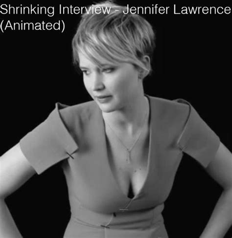 Shrinking Interview Iii Jennifer Lawrence By Downshegoes On Deviantart