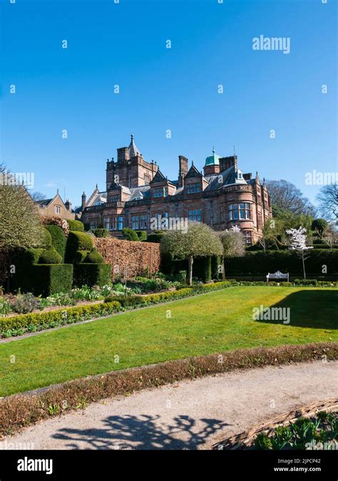 Holker Hall And Gardens Cark In Cartmel Cumbria England Uk Stock