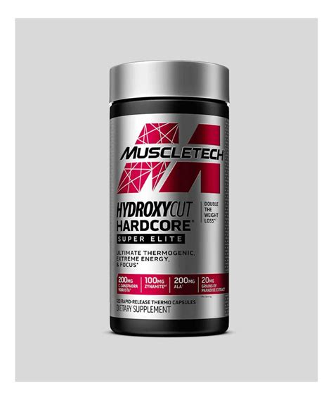 HYDROXYCUT HARDCORE SUPER ELITE Brûleur de graisse Muscletech