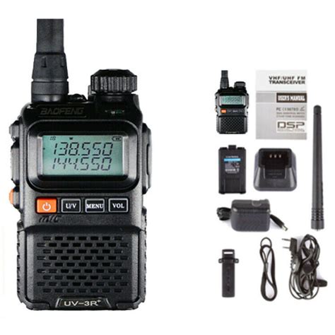 Baofeng UV 3R Pro Dual Band VHF UHF UV 3Rplus Walkie Talkie VOX