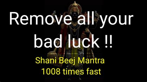 Shani Beej Mantra Shani Beej Mantra 1008 Times Powerful Shani