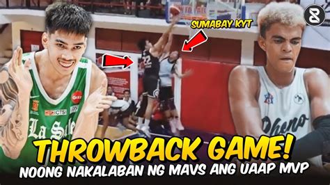 Richard Vs Kevin Quiambao Noong Nakalaban Ng Mavs Ang Mvp Ng Uaap