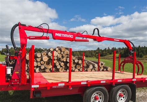 Metavic Wheelers Logging Trailers Log Trailer Utility Trailer