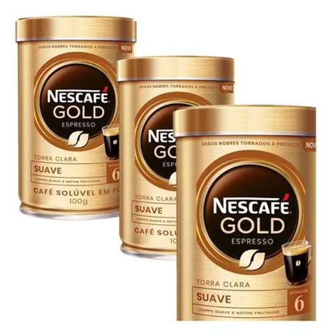 Caf Sol Vel Nescaf Gold Intensidade G Kit Un Frete Gr Tis