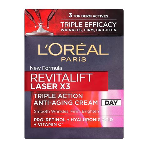 L Oréal Paris Revitalift Laser X3 Day Cream Denní pleťový krém pro ženy