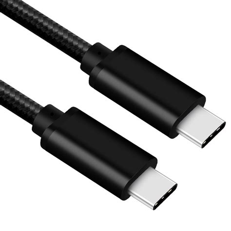 Type C To Type C 5gbps 60w Usb Cable（black） Wholesale Usb Type C Cable Mfi Cable Adapter