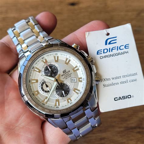 Rel Gio Casio Edifice Ef D Avudf Cron Grafo Altarelojoria