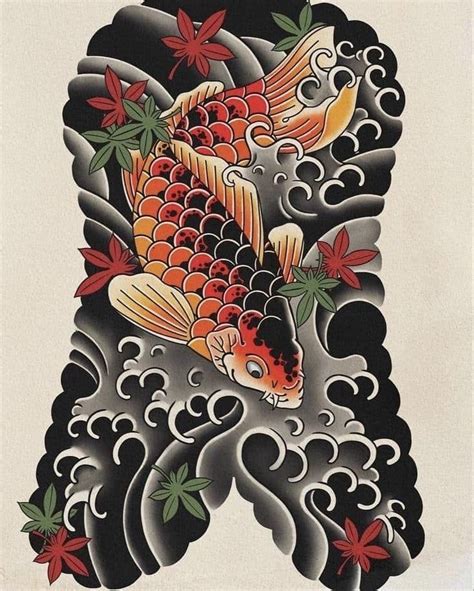 Japanese Koi Fish Tattoo Japanese Lotus Japanese Tattoo Designs