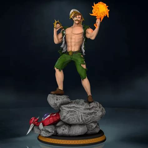 Escanor Fan Art Nanatsu No Taizai Figura Plastica En Venta En Por S Lo