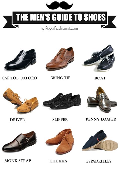 Shoes Types Name For Man at Michael Jackson blog