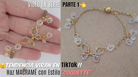 Pulseras Con Mariposa En Macram Tendencia Viral En Tiktok