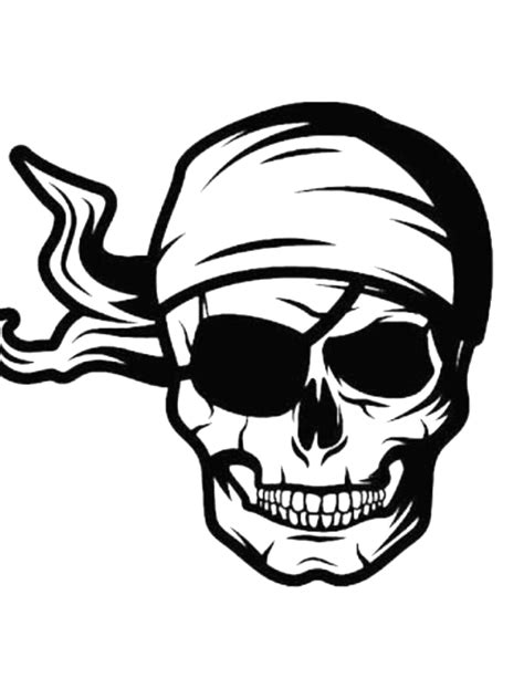 Pirate Stencil Printable