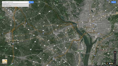 Arlington, Virginia Map